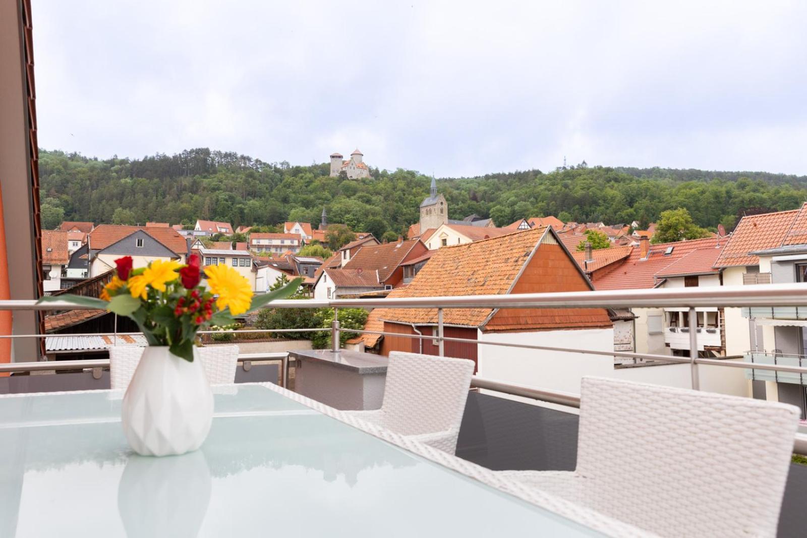 Markina: Penthaus - Burgblick Treffurt Bagian luar foto